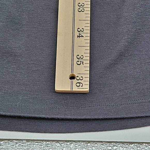 Jarbo Ruched Bodycon Mini Dress Gray Women's Size 34 U.S. 4 Minimalist Party - Picture 9 of 10